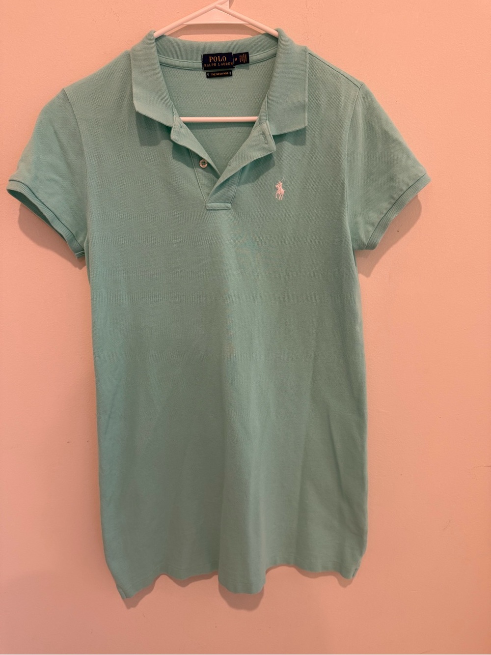 Ralph Lauren Mint Green Polo Mini Dress - Picture 4 of 7
